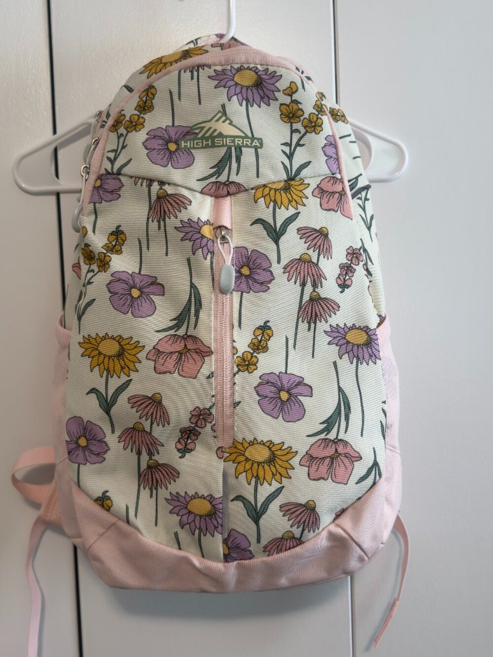 High Sierra floral-print backpack — for school and travel